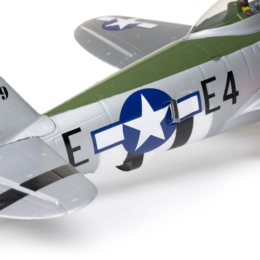 PREORDER E-flite EFL07050 Micro P-47 Thunderbolt 625mm BNF AS3X+ SAFE 3S