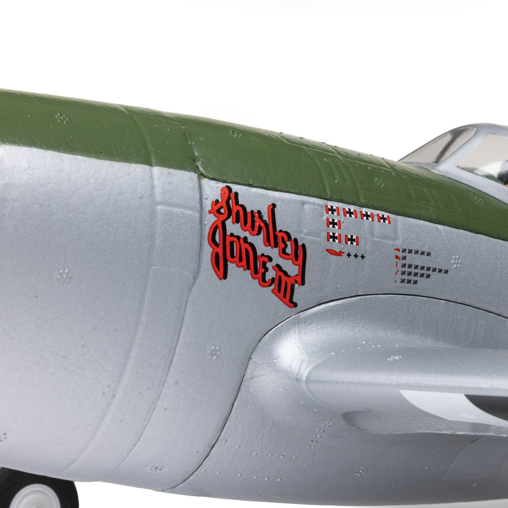 PREORDER E-flite EFL07050 Micro P-47 Thunderbolt 625mm BNF AS3X+ SAFE 3S