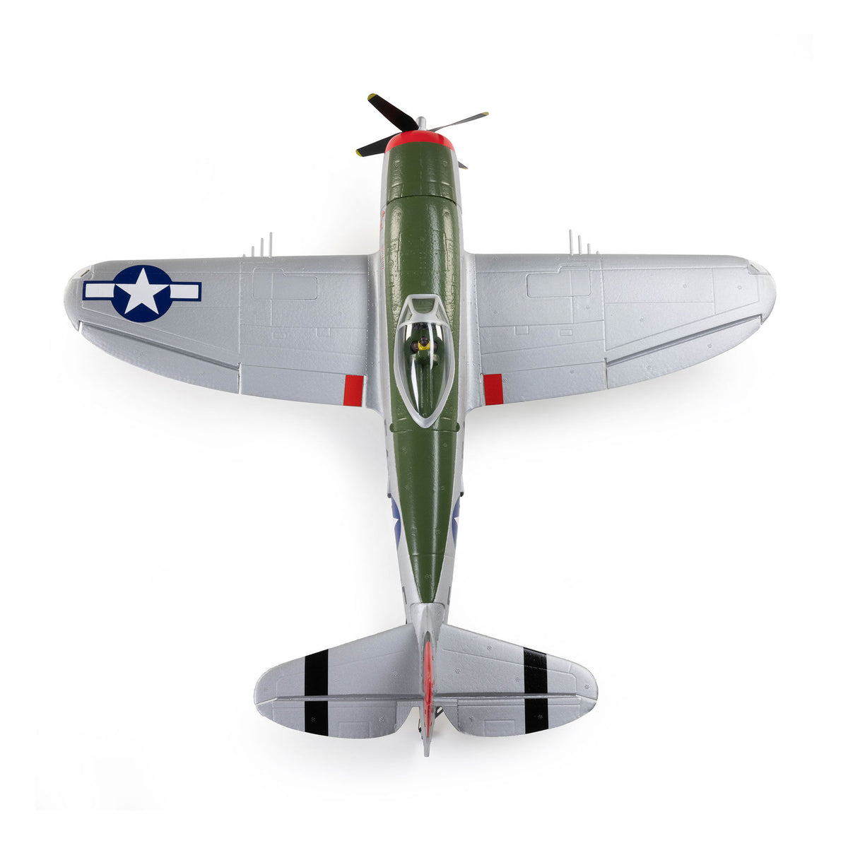PREORDER E-flite EFL07050 Micro P-47 Thunderbolt 625mm BNF AS3X+ SAFE 3S