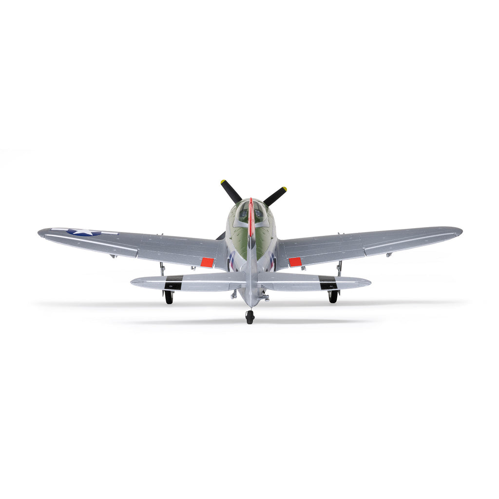 PREORDER E-flite EFL07050 Micro P-47 Thunderbolt 625mm BNF AS3X+ SAFE 3S