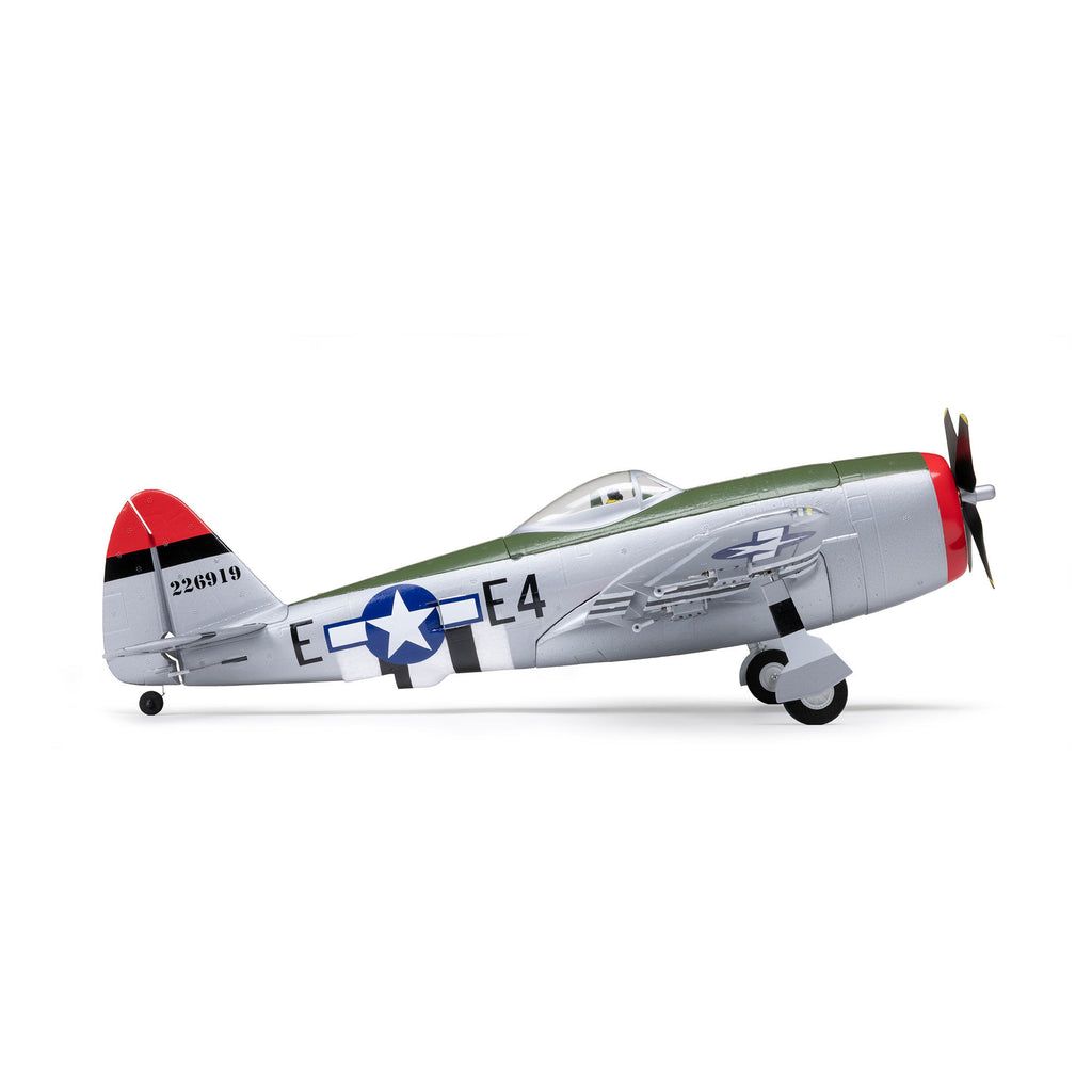 PREORDER E-flite EFL07050 Micro P-47 Thunderbolt 625mm BNF AS3X+ SAFE 3S