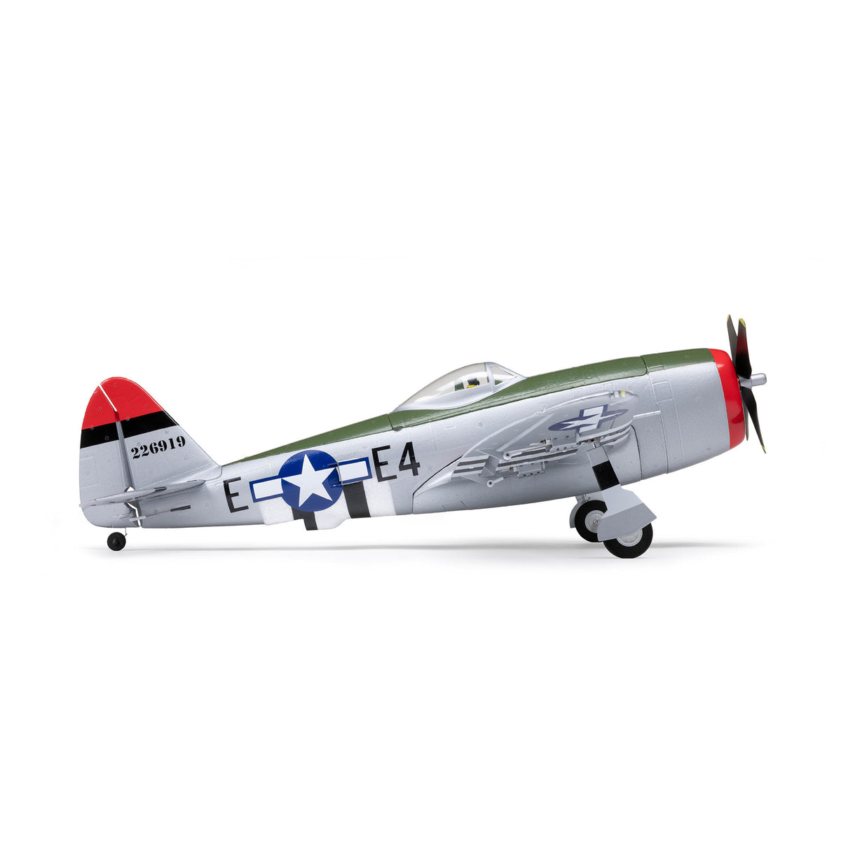 PREORDER E-flite EFL07050 Micro P-47 Thunderbolt 625mm BNF AS3X+ SAFE 3S