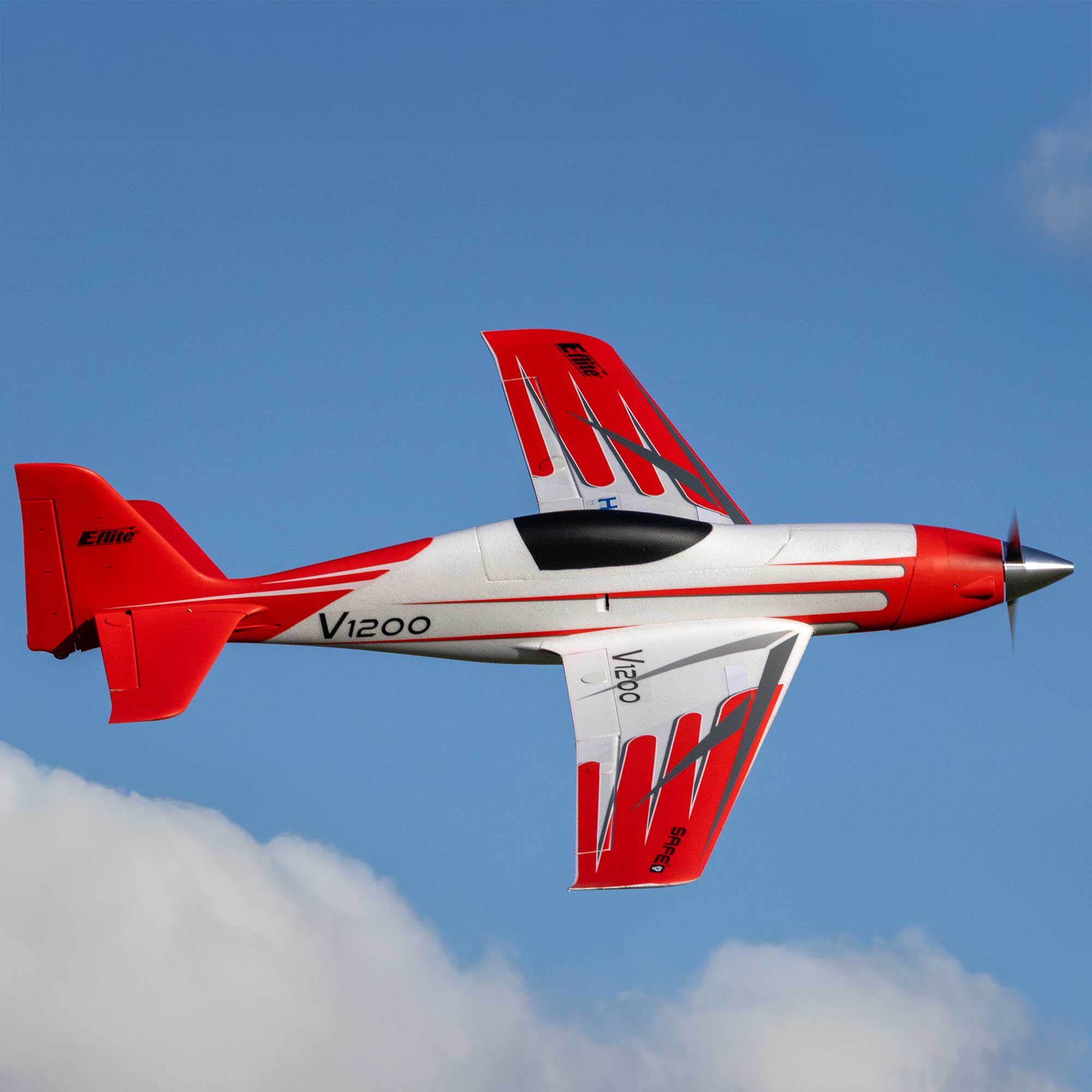 PREORDER NEW Updated E-Flite V1200 1.2m EFL120050 / EFL120075 140+ MPH RC Speed Plane