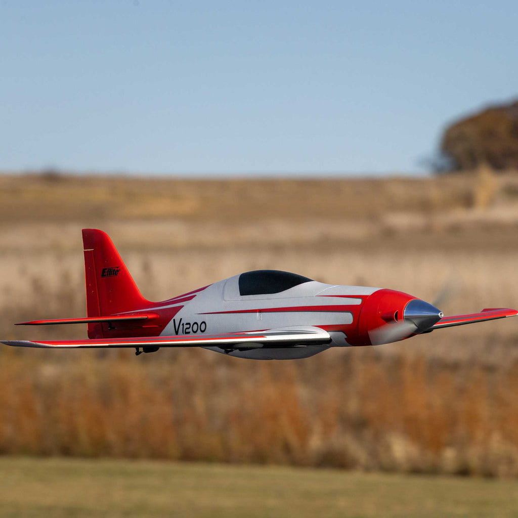 PREORDER NEW Updated E-Flite V1200 1.2m EFL120050 / EFL120075 140+ MPH RC Speed Plane