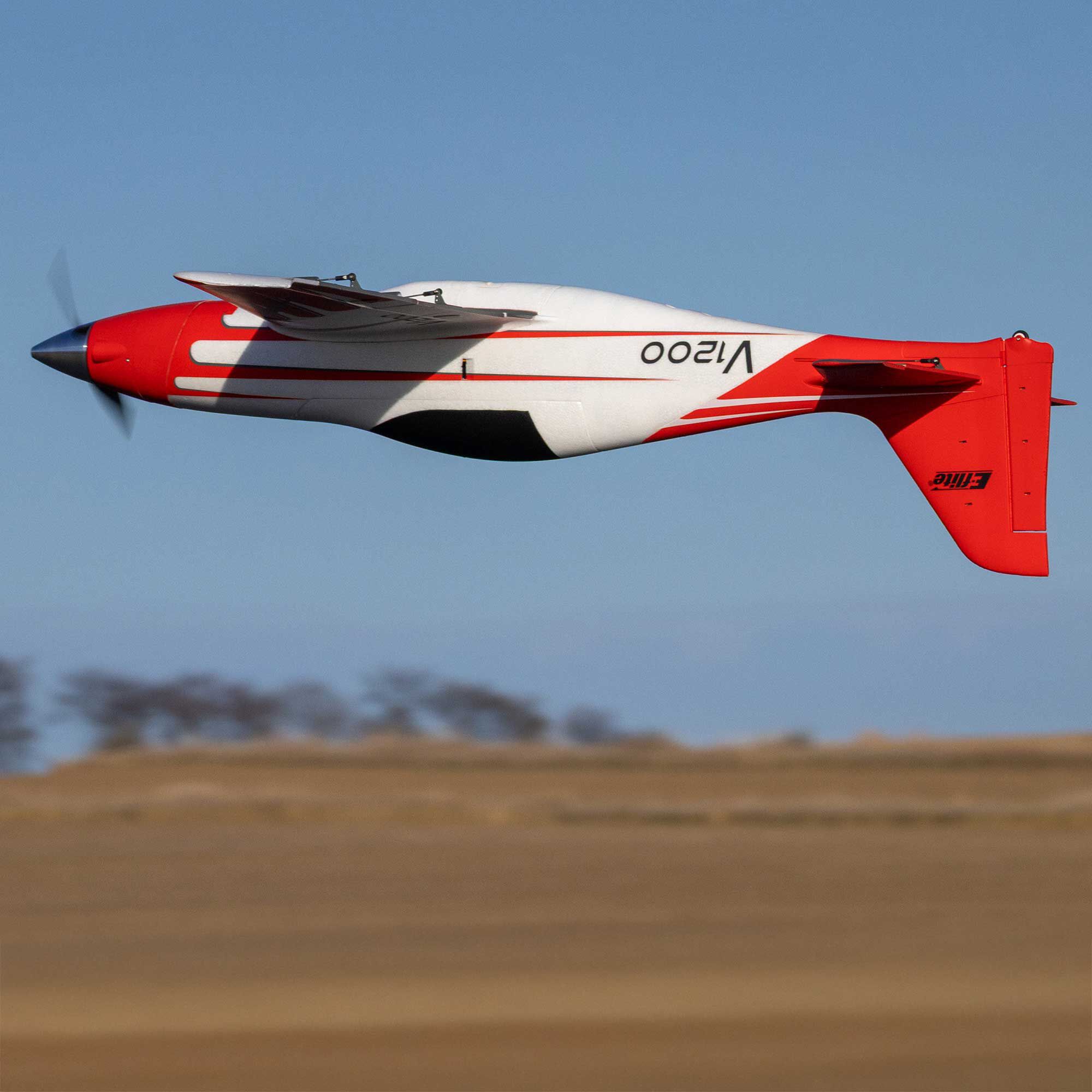 PREORDER NEW Updated E-Flite V1200 1.2m EFL120050 / EFL120075 140+ MPH RC Speed Plane