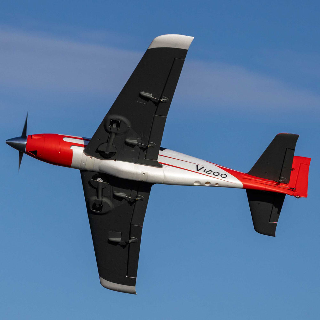 PREORDER NEW Updated E-Flite V1200 1.2m EFL120050 / EFL120075 140+ MPH RC Speed Plane