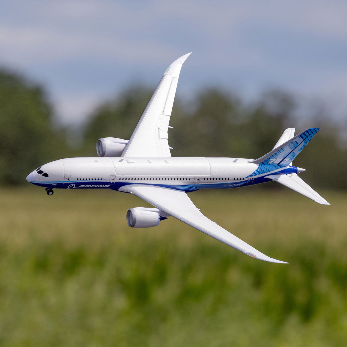 PREORDER 10/28/2026 E-flite EFL78750 Micro Boeing 787 Dreamliner Twin 30mm EDF BNF Basic AS3X SAFE