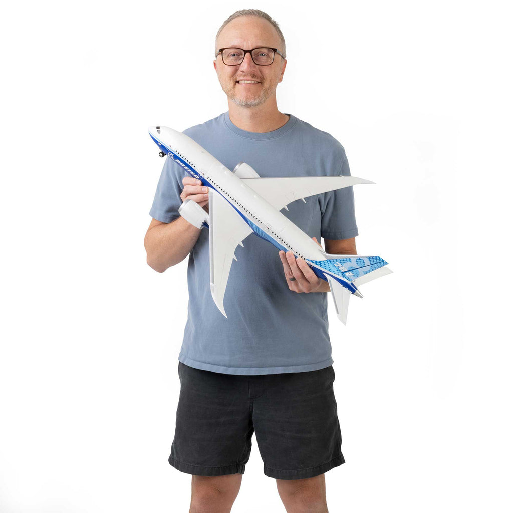 PREORDER 10/28/2026 E-flite EFL78750 Micro Boeing 787 Dreamliner Twin 30mm EDF BNF Basic AS3X SAFE