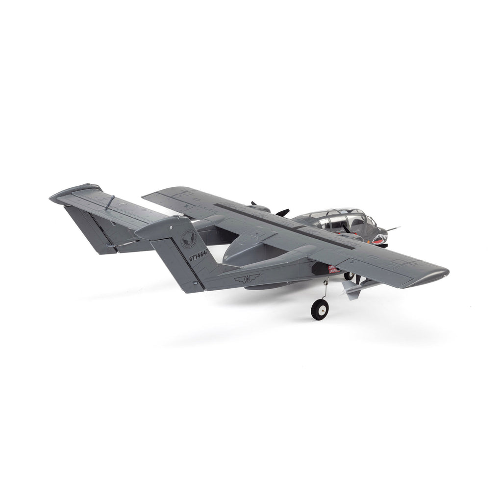 PREORDER Micro OV-10 Bronco 645mm BNF Basic with AS3X and SAFE Select