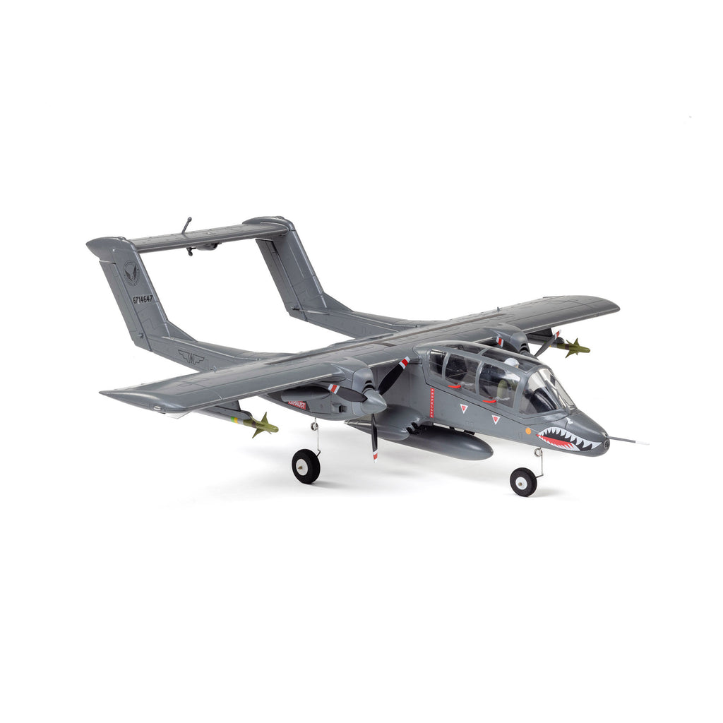 PREORDER Micro OV-10 Bronco 645mm BNF Basic with AS3X and SAFE Select