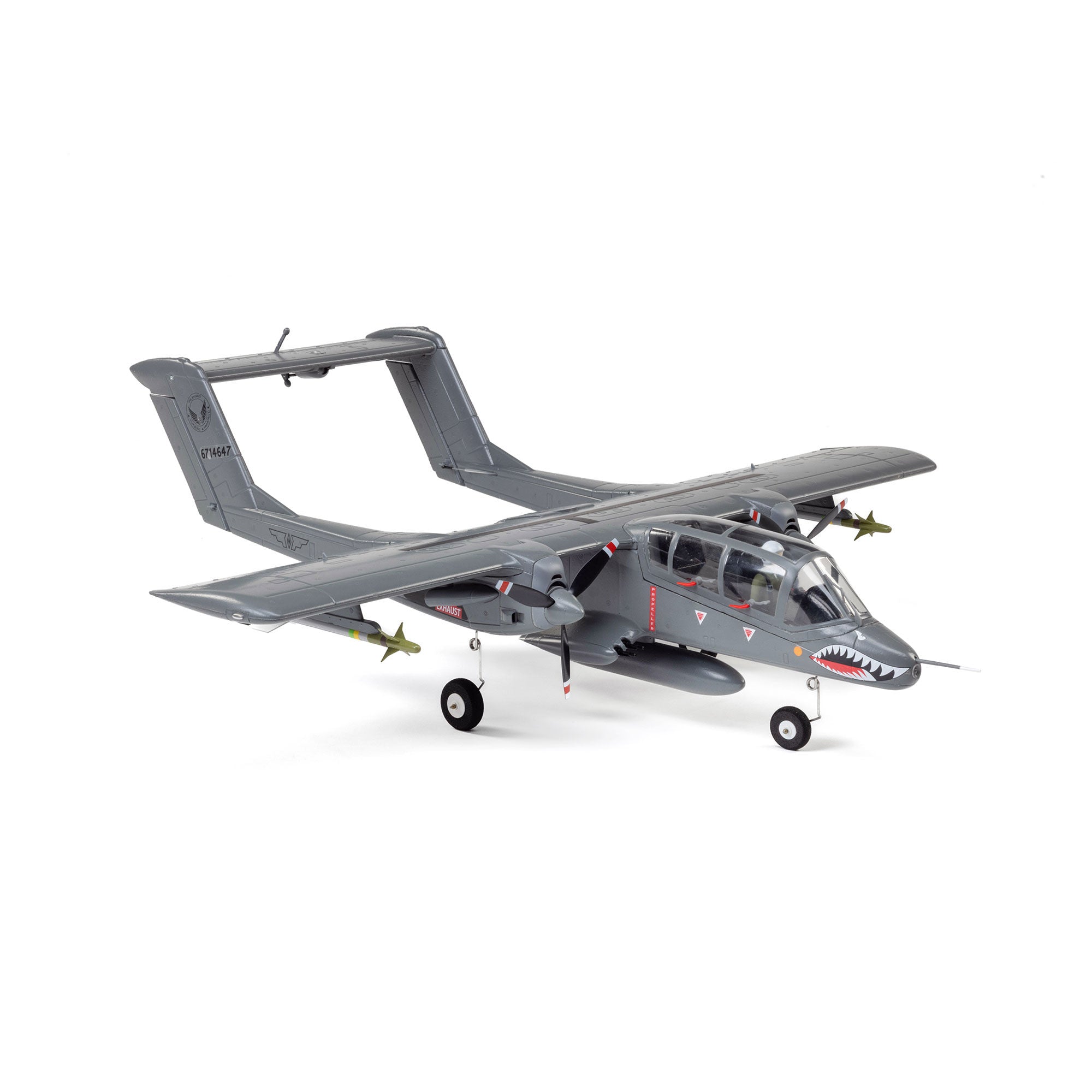PREORDER Micro OV-10 Bronco 645mm BNF Basic with AS3X and SAFE Select