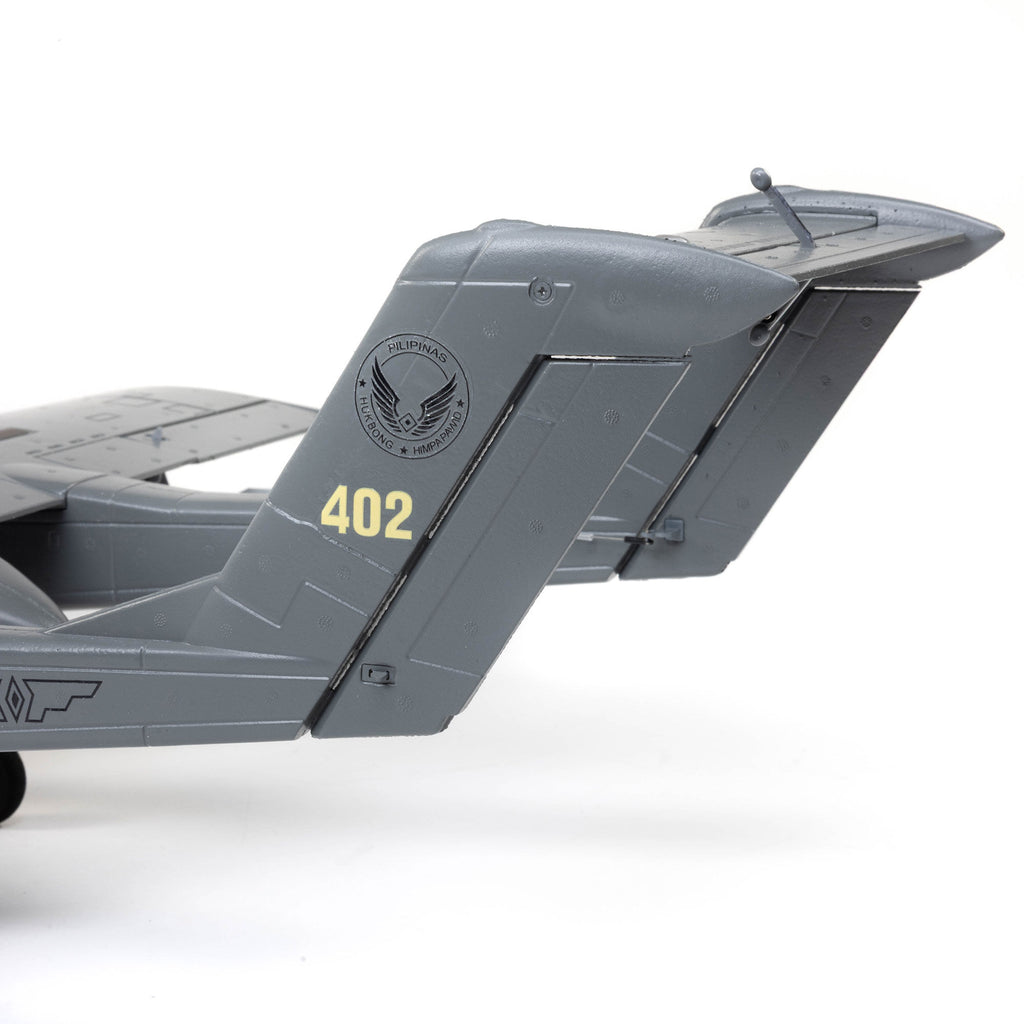 PREORDER Micro OV-10 Bronco 645mm BNF Basic with AS3X and SAFE Select