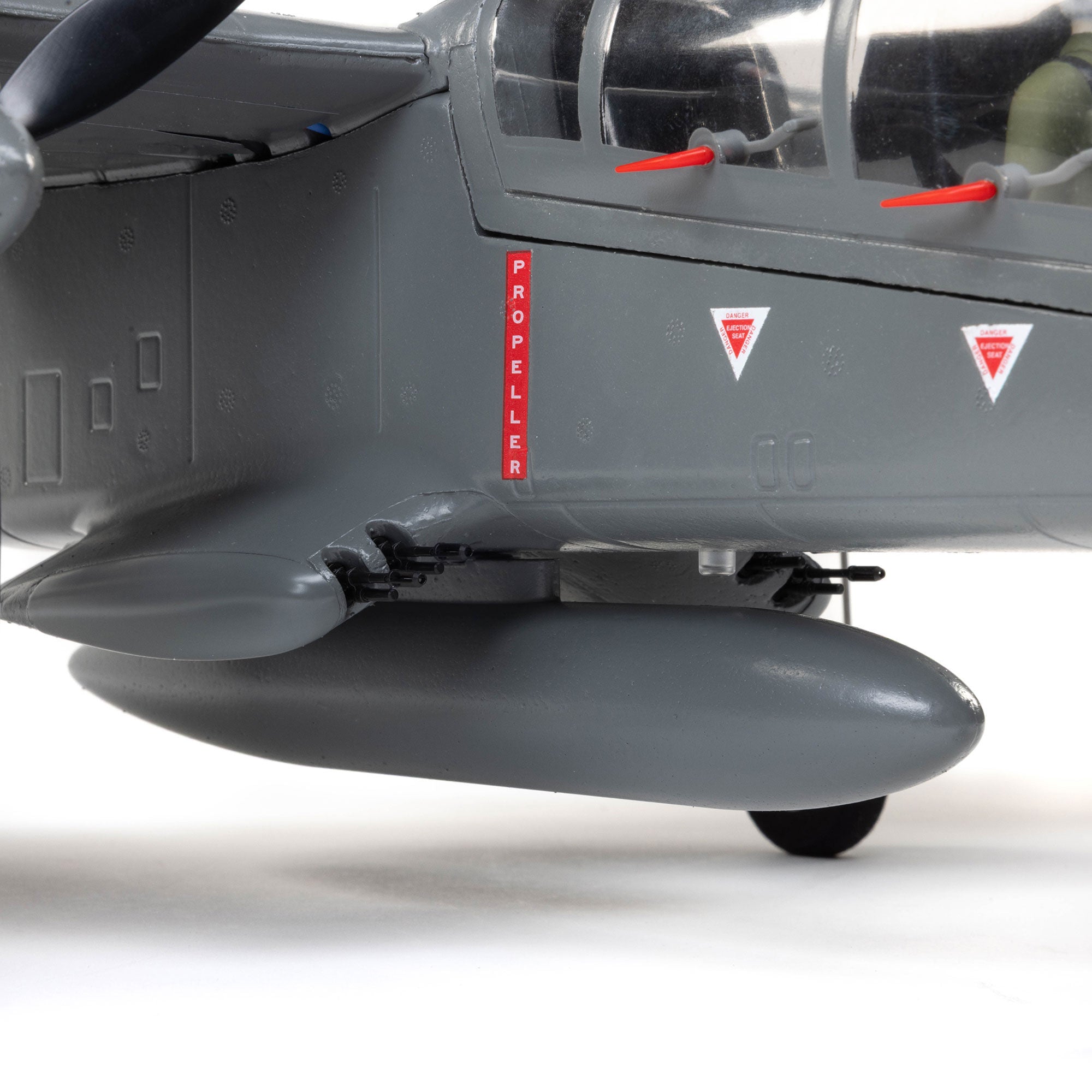 PREORDER Micro OV-10 Bronco 645mm BNF Basic with AS3X and SAFE Select