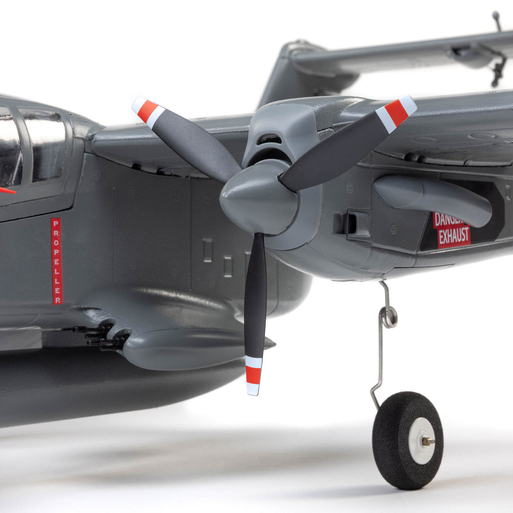PREORDER Micro OV-10 Bronco 645mm BNF Basic with AS3X and SAFE Select