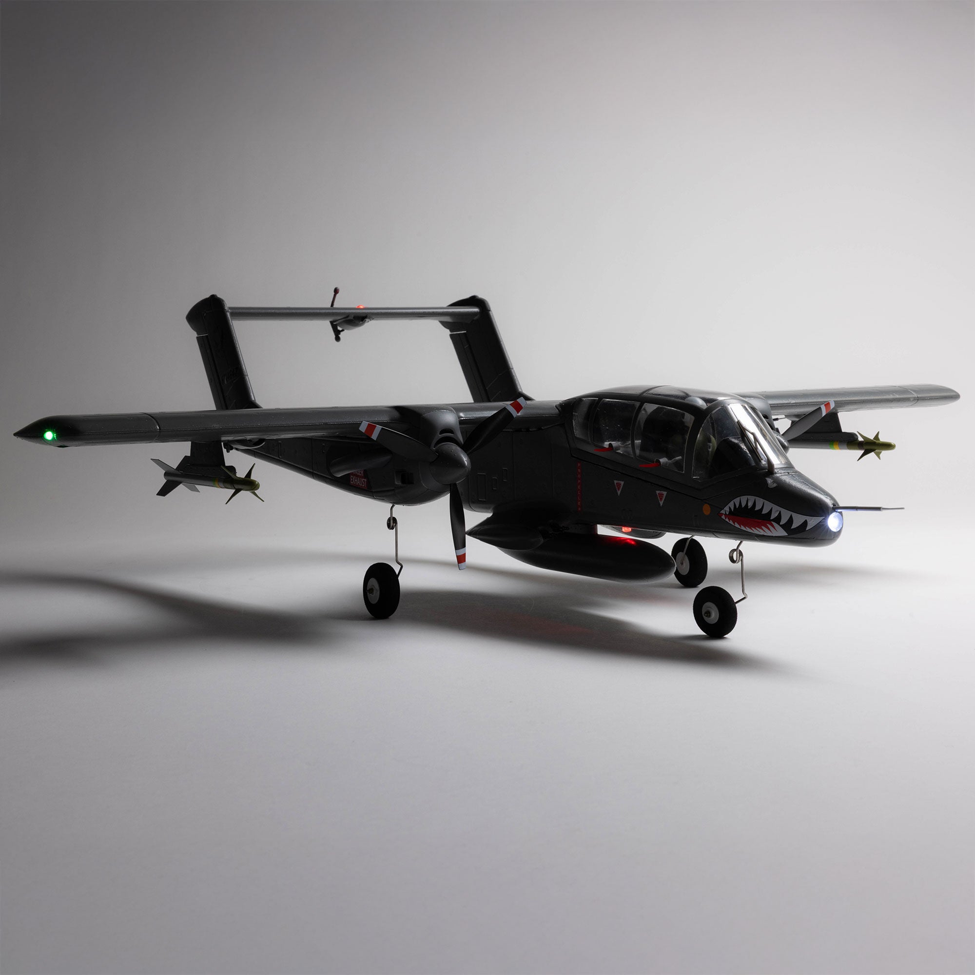 PREORDER Micro OV-10 Bronco 645mm BNF Basic with AS3X and SAFE Select