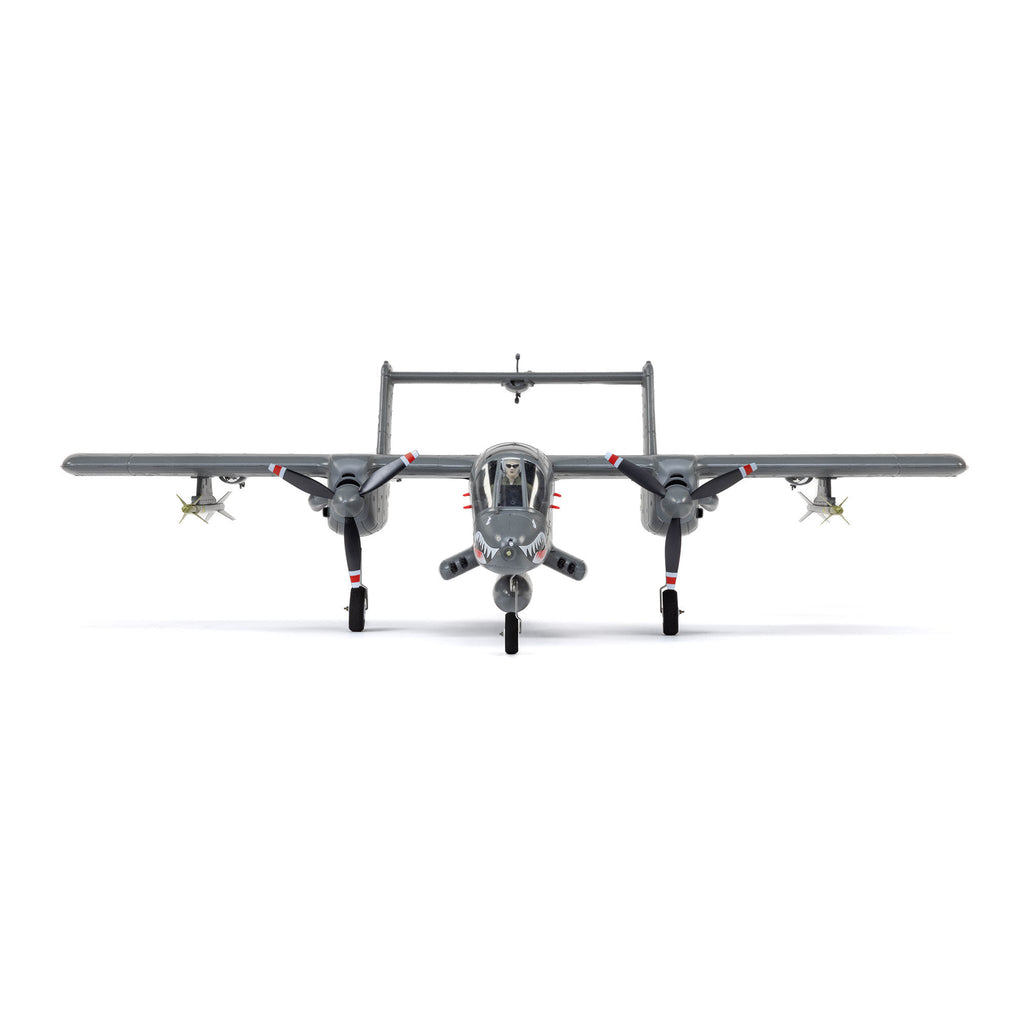 PREORDER Micro OV-10 Bronco 645mm BNF Basic with AS3X and SAFE Select