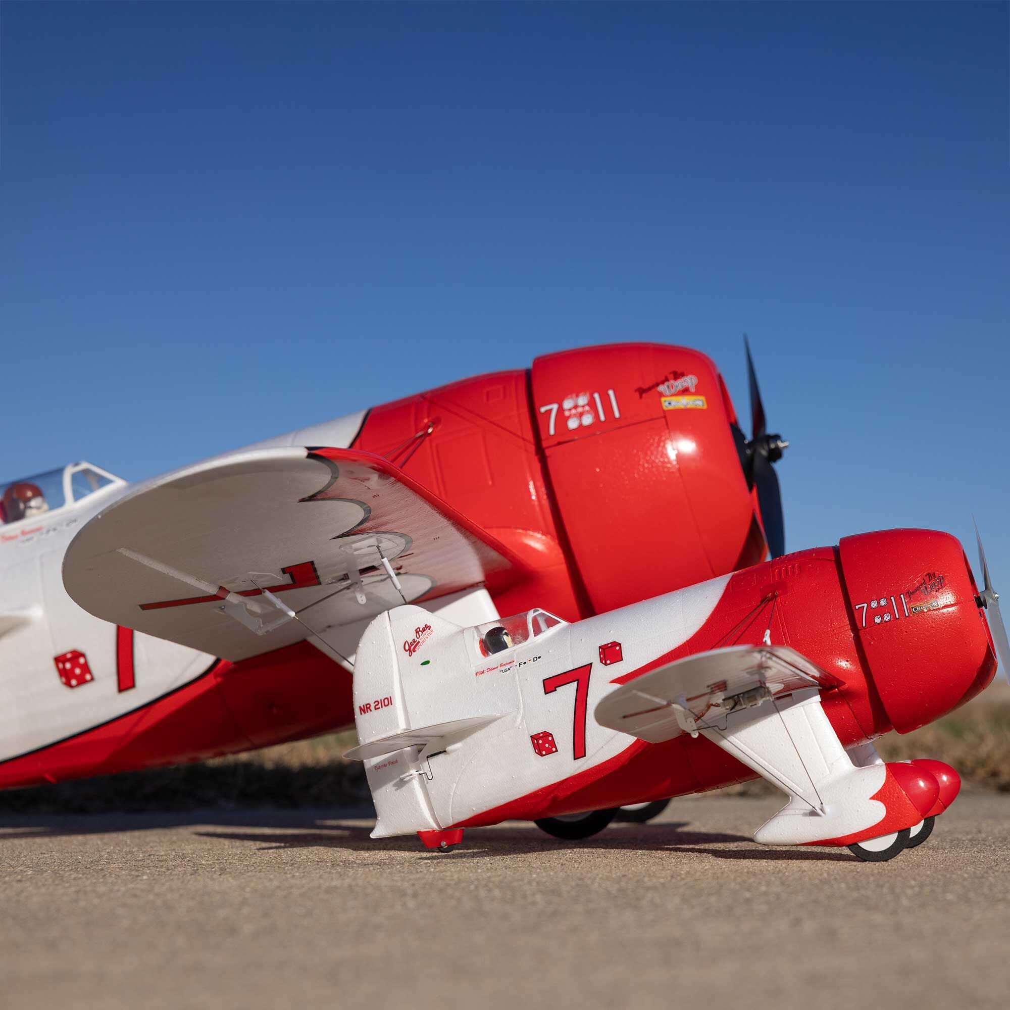 PREORDER UMX Gee Bee R-2 BNF Basic with AS3X and SAFE Select