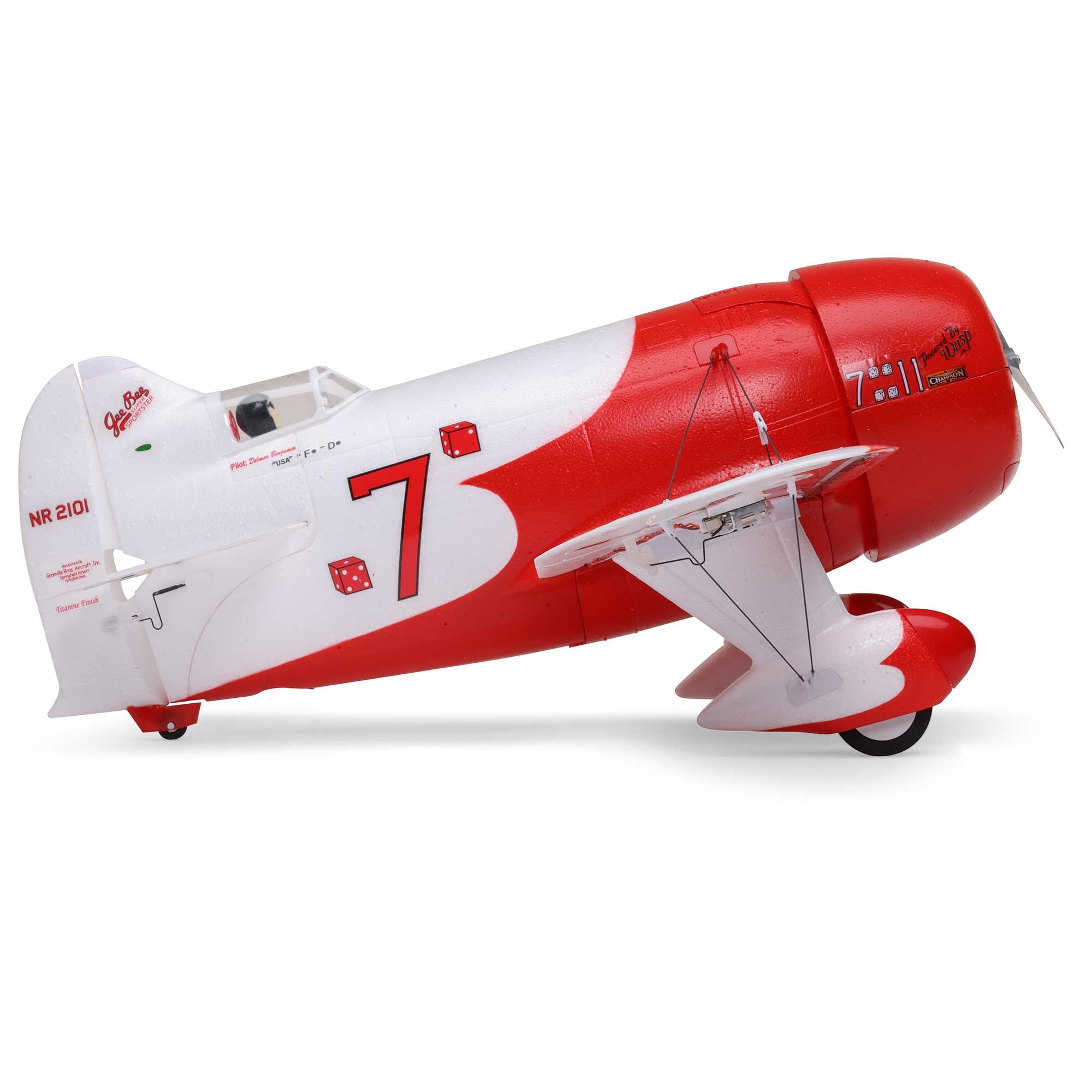 PREORDER UMX Gee Bee R-2 BNF Basic with AS3X and SAFE Select EFLU61500