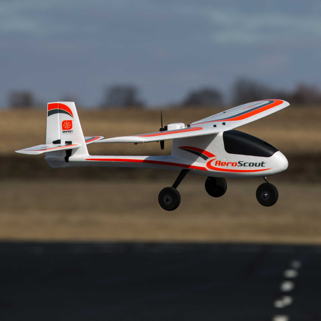 UPDATED HobbyZone AeroScout S 2 1.1m RTF Trainer Electric Airplane (1095mm) HBZ380002