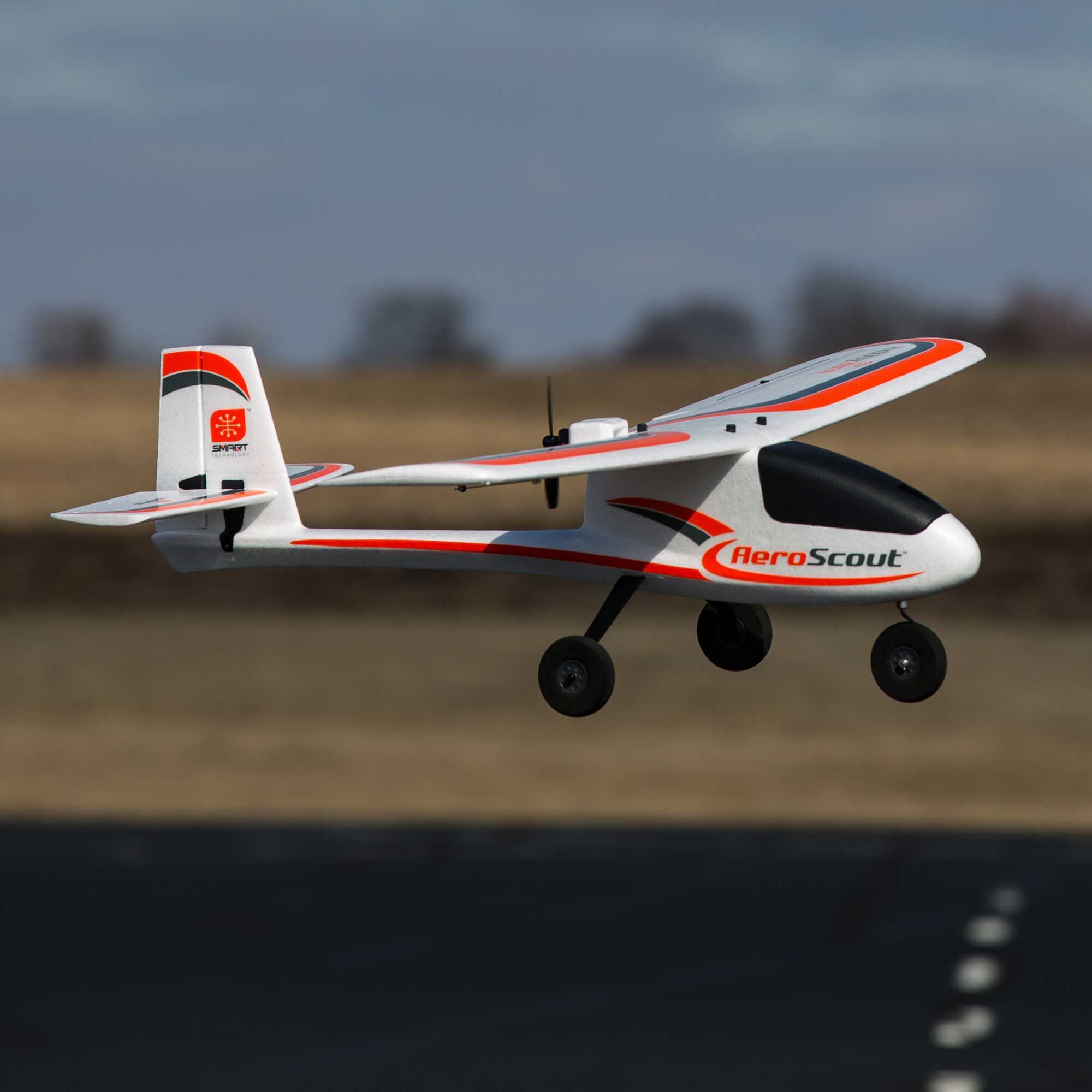 UPDATED HobbyZone AeroScout S 2 1.1m RTF Trainer Electric Airplane (1095mm) HBZ380002