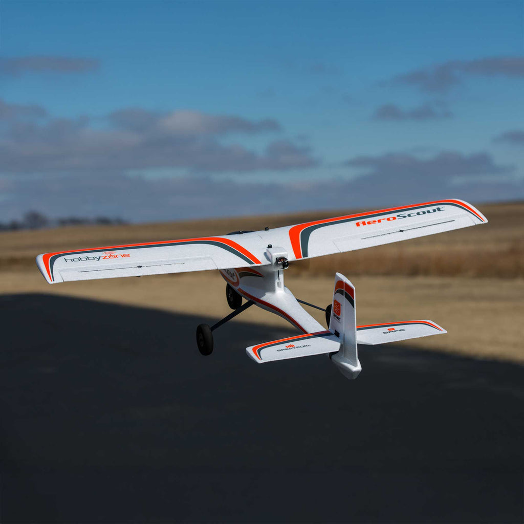 UPDATED HobbyZone AeroScout S 2 1.1m RTF Trainer Electric Airplane (1095mm) HBZ380002