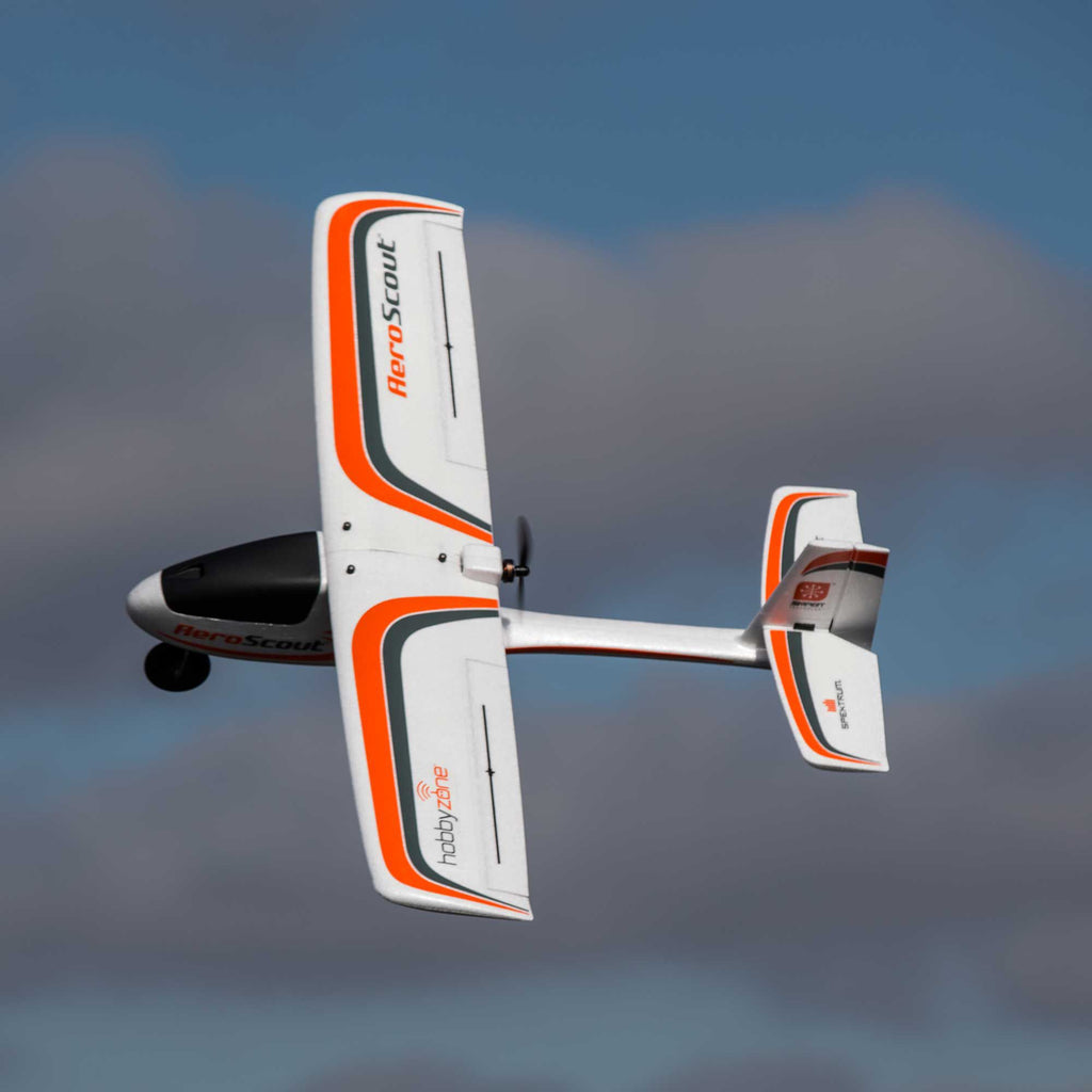 UPDATED HobbyZone AeroScout S 2 1.1m RTF Trainer Electric Airplane (1095mm) HBZ380002