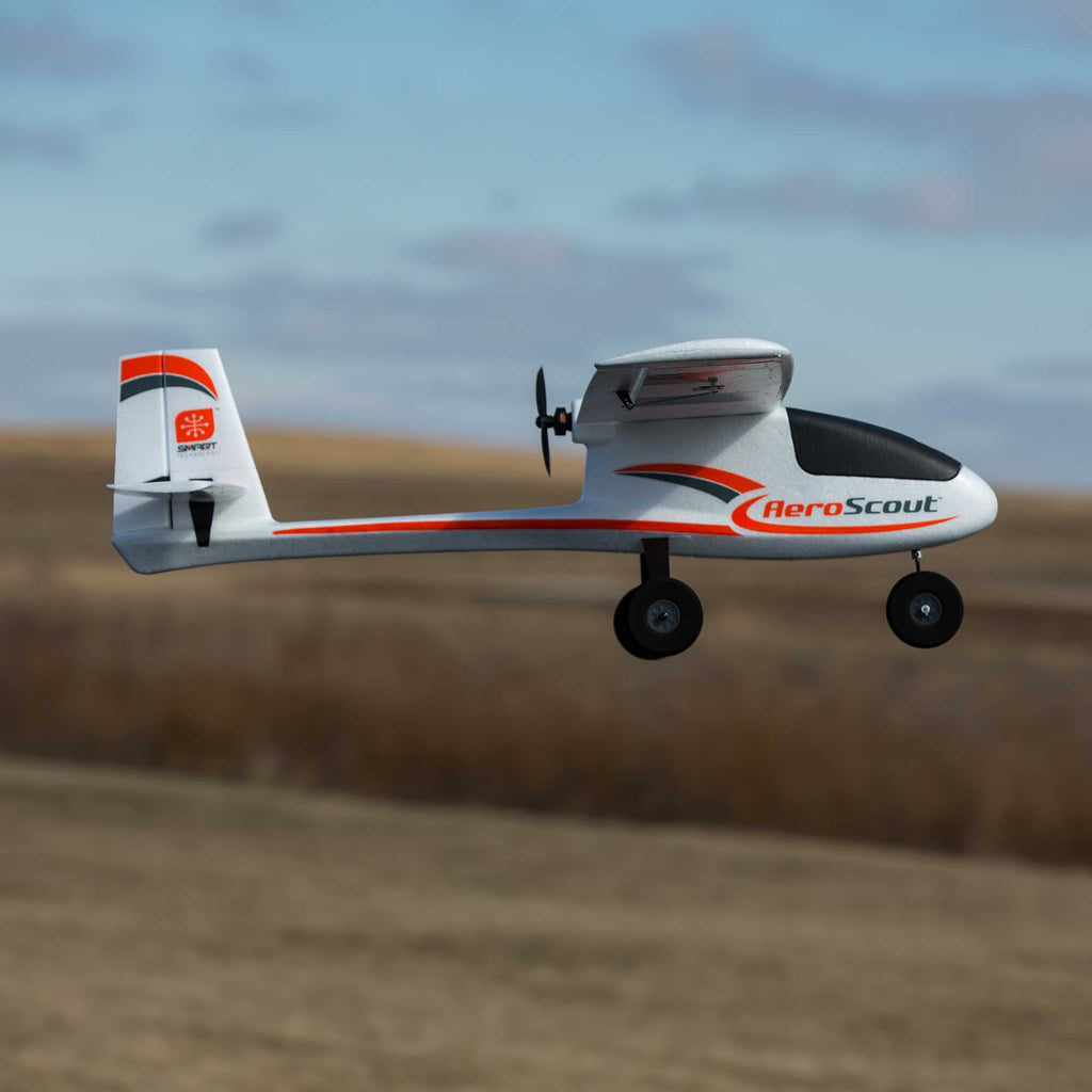 UPDATED HobbyZone AeroScout S 2 1.1m RTF Trainer Electric Airplane (1095mm) HBZ380002