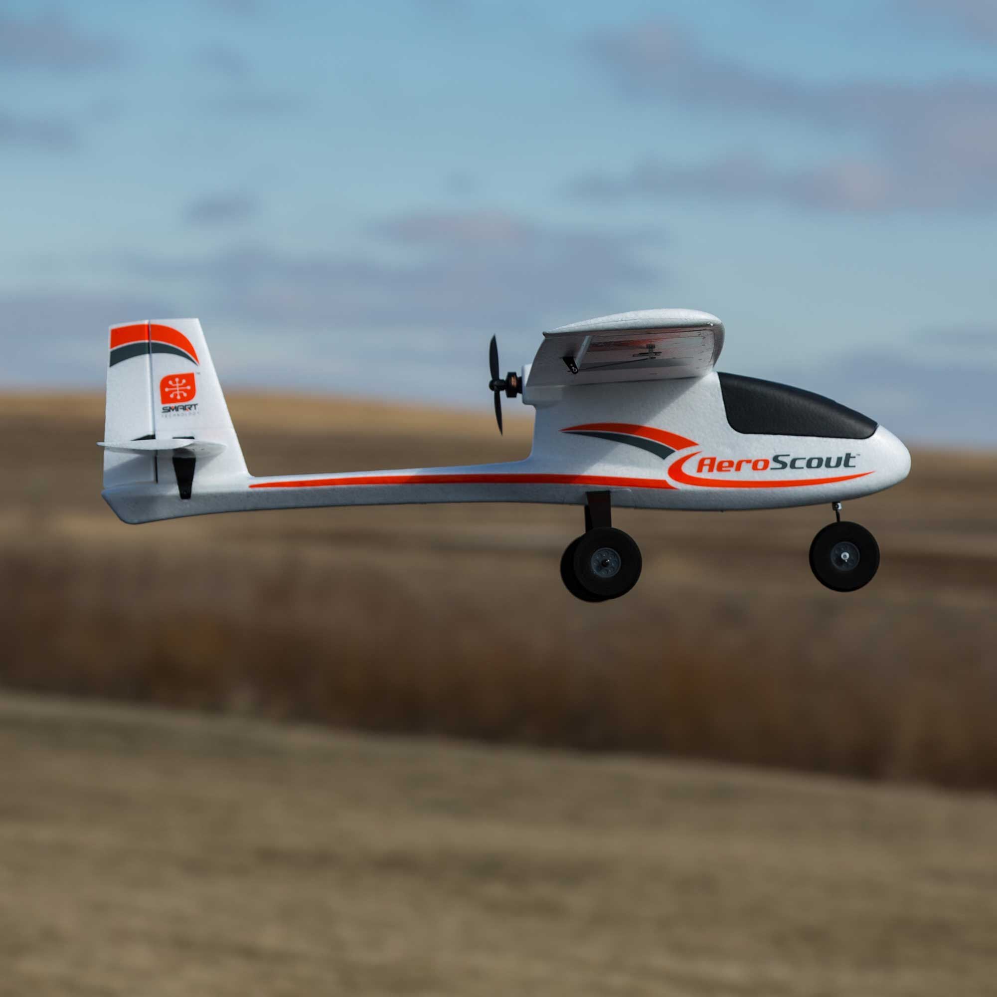 UPDATED HobbyZone AeroScout S 2 1.1m RTF Trainer Electric Airplane (1095mm) HBZ380002