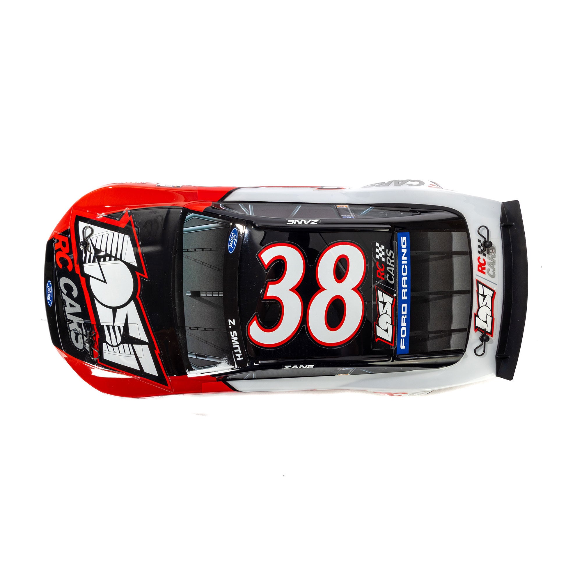 PREORDER 1/12 NASCAR RC Race Car Zane Smith No. 38 2026 Losi Ford Mustang 2S AWD RTR Brushed On-Road (Battery & Charger Included)