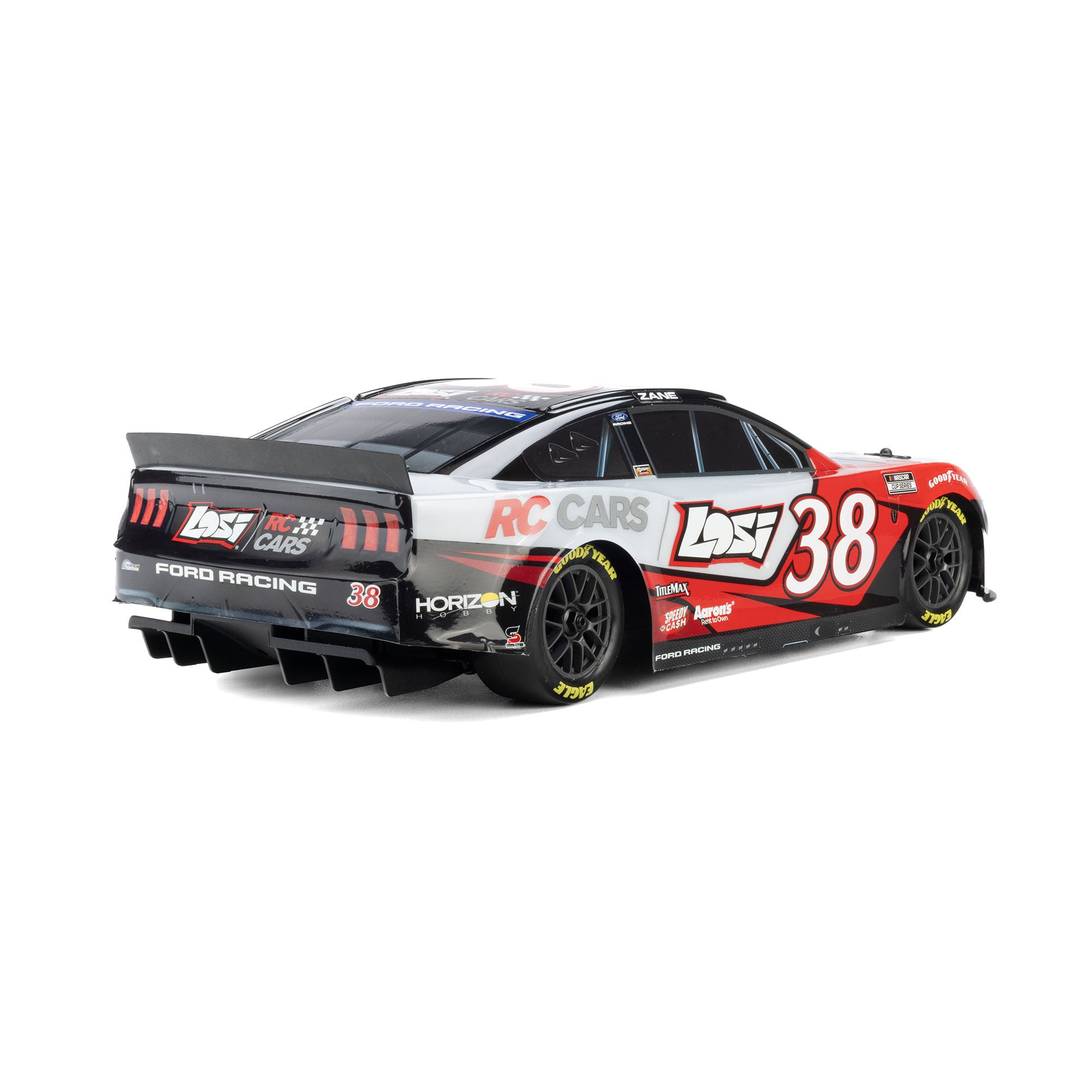PREORDER 1/12 NASCAR RC Race Car Zane Smith No. 38 2026 Losi Ford Mustang 2S AWD RTR Brushed On-Road (Battery & Charger Included)