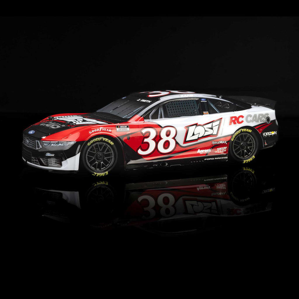 PREORDER 1/12 NASCAR RC Race Car Zane Smith No. 38 2026 Losi Ford Mustang 2S AWD RTR Brushed On-Road (Battery & Charger Included)