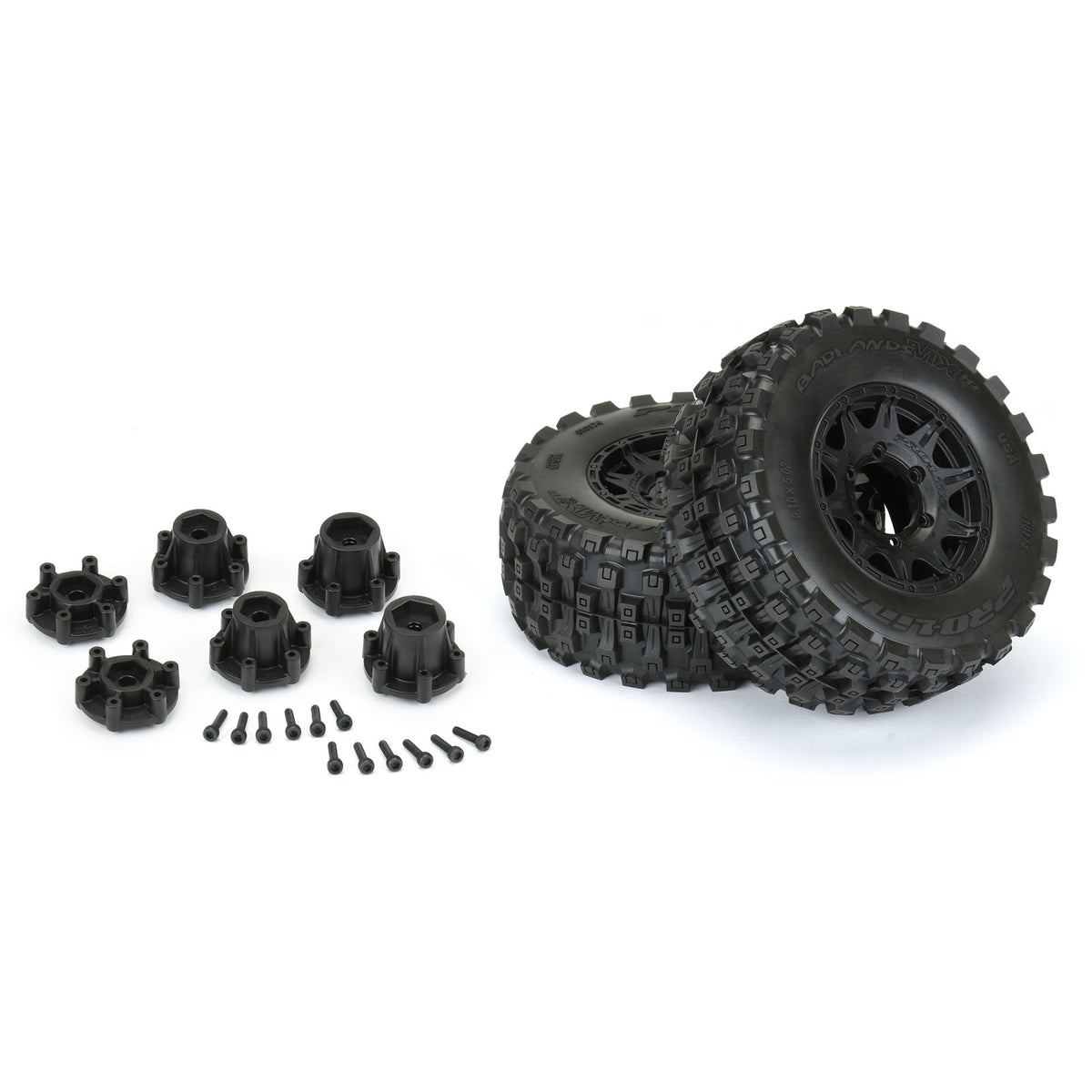 1/10 Badlands MX28 BELTED F/R 2.8" MT Tires MTD 12mm/14mm Raid (2) PRO1017410