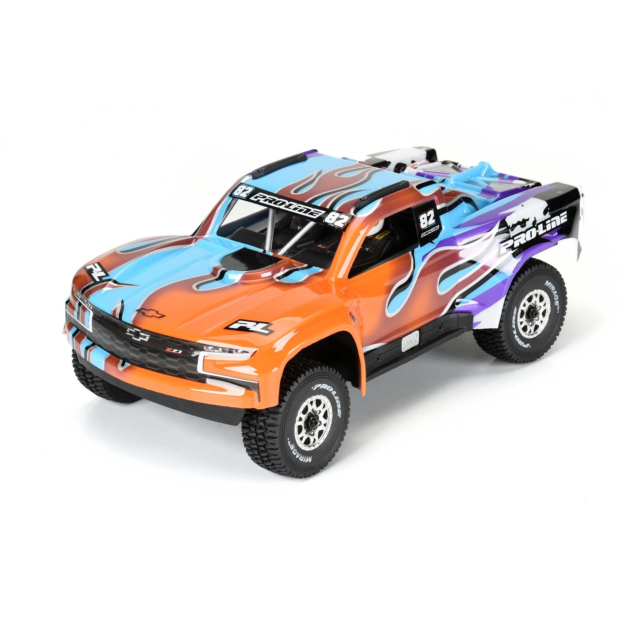 1/16 Limited Edition 2019 Chevy Silverado Trophy Truck Body for ARRMA MOJAVE GROM