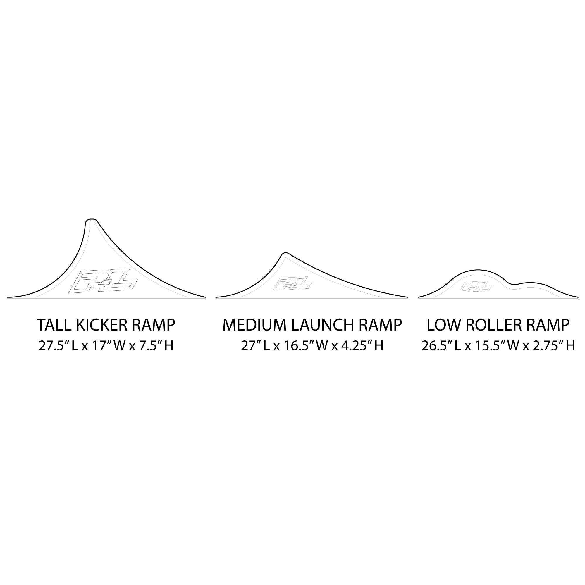 Proline Big Air Triple RC Ramp Set PRO641800